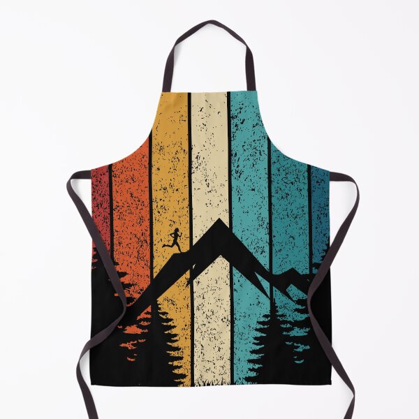 Item preview, Runner Up the Hill Retro Outdoor Sports Retro Sunset Design designed and sold by up4tee.