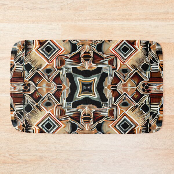 Item preview, Dense Square Artistic Transitional Pattern Digital Painting designed and sold by CodeAndColors.