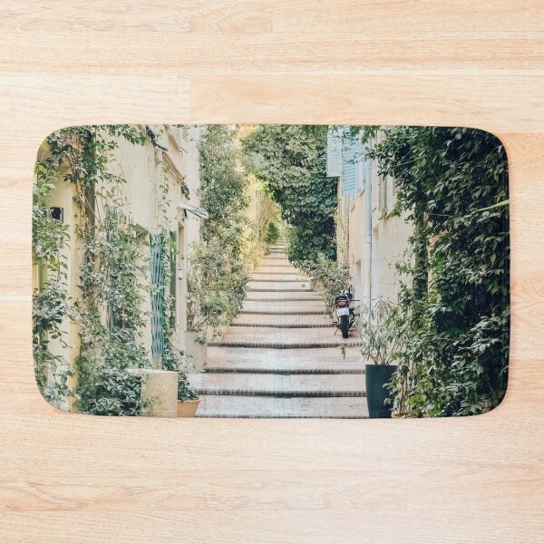 Item preview, Cote d'Azur France Travel Print, French Riviera City Street, South of France, Urban Jungle Explore designed and sold by radub85.