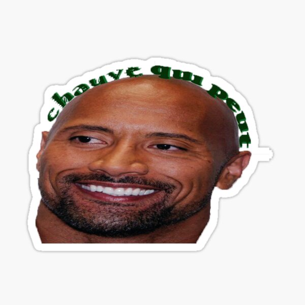 Dwayne Egg Johnson Sticker for Sale by aliyahwood