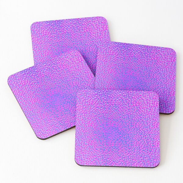 Item preview, Neon Pink and Blue, Purple Tones Leopard Pattern Design designed and sold by theprintedclub.