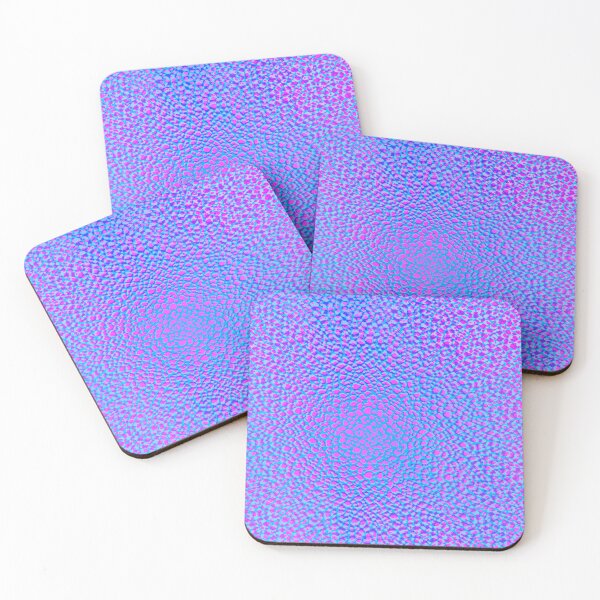 Item preview, Neon Pink, Purple, Lilac and  Blue Tones Leopard Pattern Design designed and sold by theprintedclub.