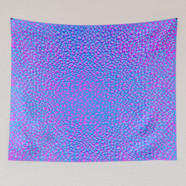 Item preview, Neon Pink, Purple, Lilac and  Blue Tones Leopard Pattern Design designed and sold by theprintedclub.