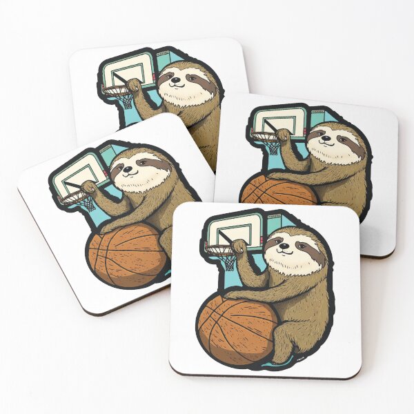 Item preview, Sloth active shooter basketball designed and sold by ArTo-Wear.