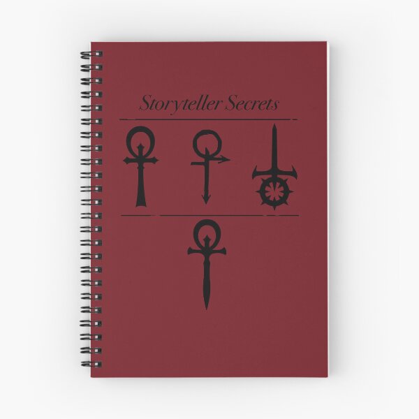 Item preview, Storyteller Secrets, Black on Red designed and sold by DrakesEmporium.