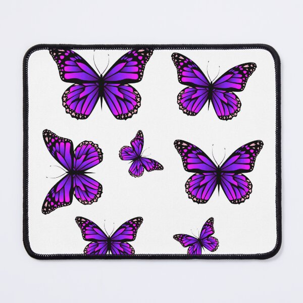Item preview, Purple Butterfly Nature Sticker designed and sold by LunaticAsylum.