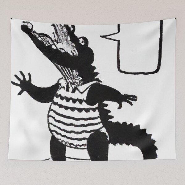 Item preview, Speaking Crocodile - Ukiyo-e designed and sold by The-Tragon.