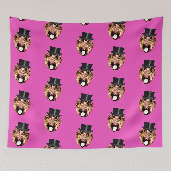 Item preview, Cockapoo in a Top Hat (Pink) designed and sold by LearsInteriors.