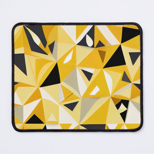Artikelvorschau, Relaxed Yellow Angular Country Pattern Digital Painting entworfen und verkauft von CodeAndColors.