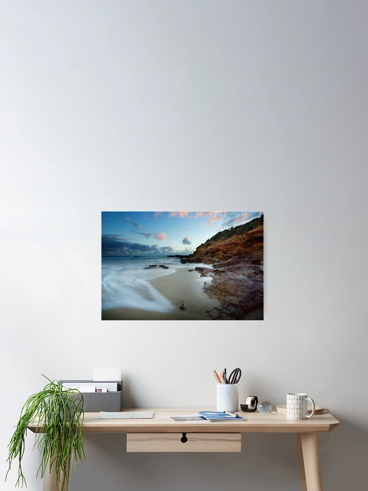 Thumbnail 2 of 3, Poster, Anglesea, Rocks designed and sold by Mike Emmett.