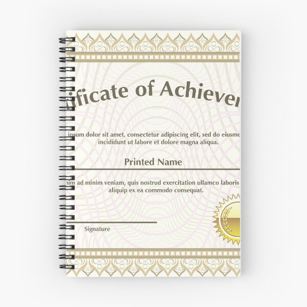 Item preview, Certificate designed and sold by vectorworks51.