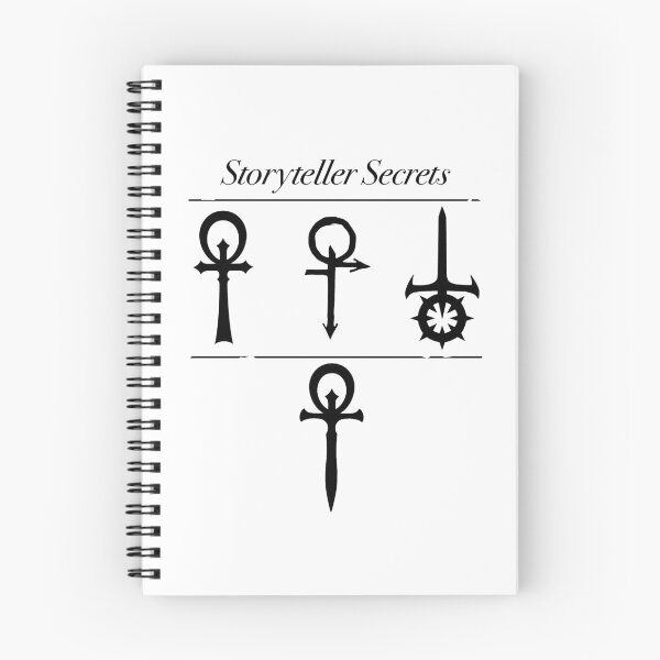 Item preview, Storyteller Secrets, Black on White designed and sold by DrakesEmporium.