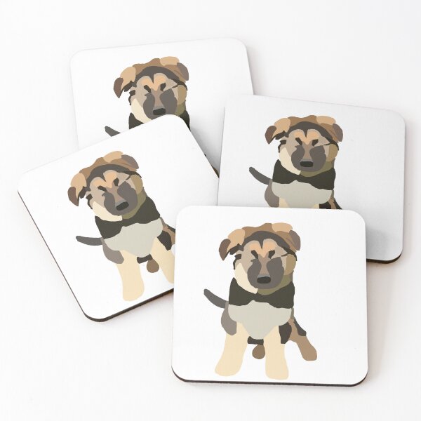 Item preview, German Shepherd puppy designed and sold by eth3realart.