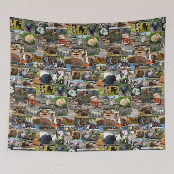 Item preview, Life On The Farm Photo Collage, designed and sold by A-Work-Of-Art.