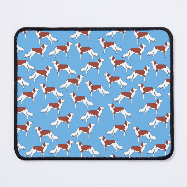 Item preview, Kooikers on blue designed and sold by Tillowin.