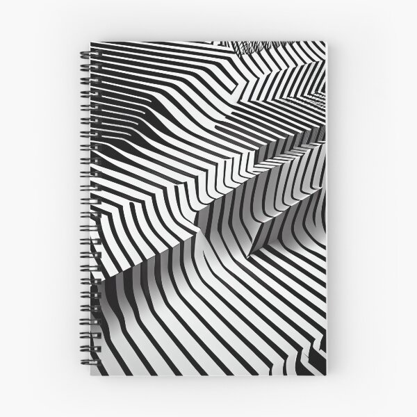 Item preview, Three Dimensional Line Pattern Digital Painting designed and sold by CodeAndColors.