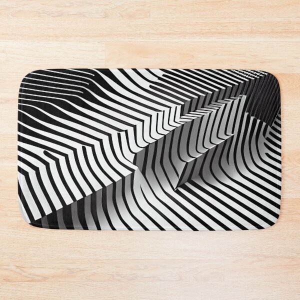 Item preview, Three Dimensional Line Pattern Digital Painting designed and sold by CodeAndColors.