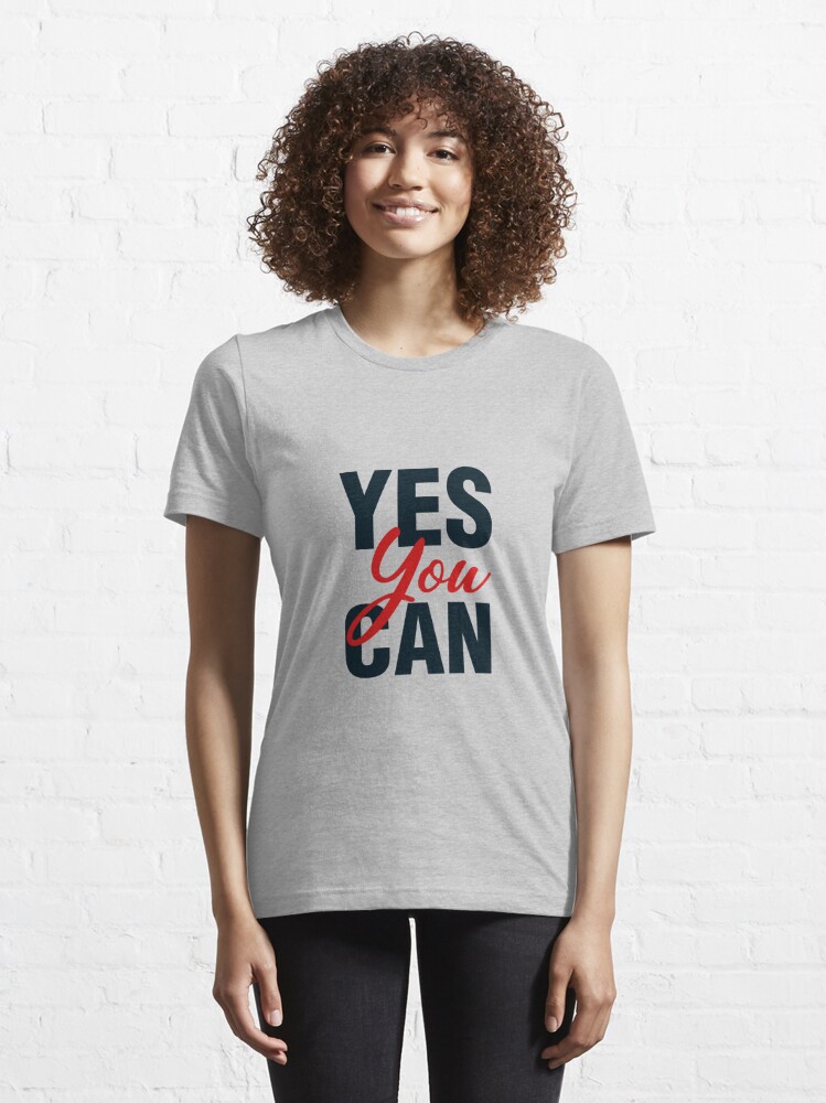 Simple Three Word Quotes: Yes You Can Typography Poster for Sale by  Viability Creative