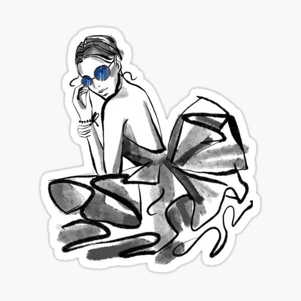 Item preview, modern girl designed and sold by Studio Eighty5.