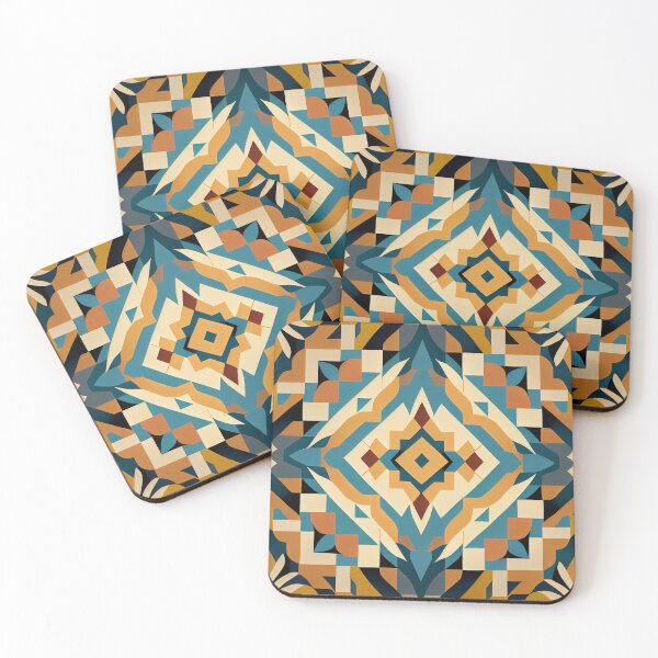 Item preview, Grand Desert Modern Pattern Digital Painting designed and sold by CodeAndColors.