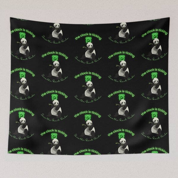 Item preview, Save The Panda The Clock is Ticking Sleeveless Top designed and sold by MagicWolfStar.