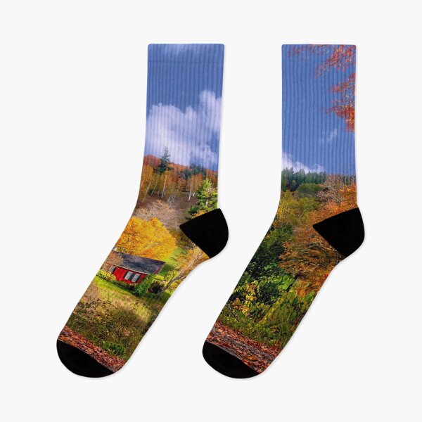 Item preview, Sleepy Hollow Farm in Vermont Panorama designed and sold by Rocky Mountain Artistry.