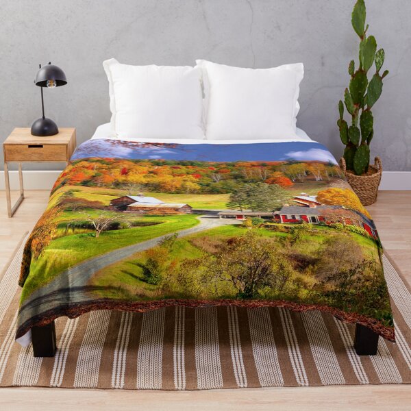 Item preview, Sleepy Hollow Farm in Vermont Panorama designed and sold by Rocky Mountain Artistry.
