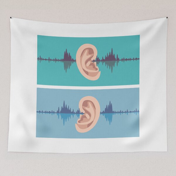 Item preview, Ear soundwave designed and sold by vectorworks51.