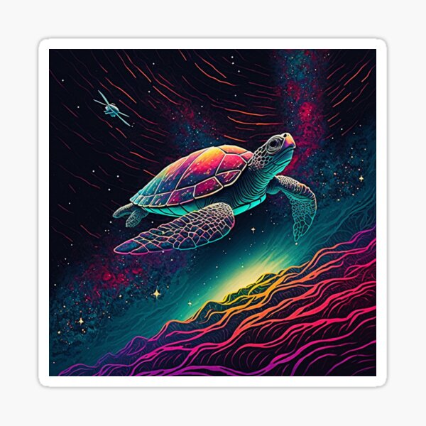 Item preview, Copie de Space Turtle designed and sold by GabrielMadrasse.