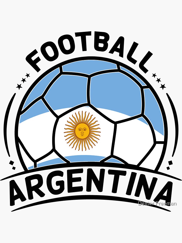 Argentina Football Team Argentina Flag Inside a Soccer Ball for