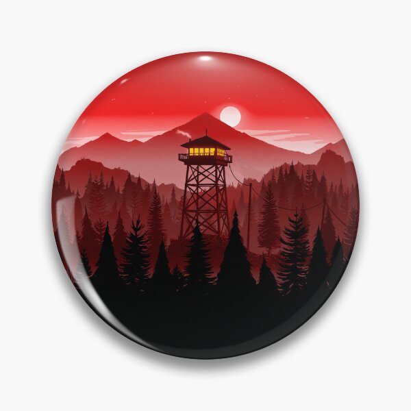 Item preview, Firewatch Poster designed and sold by WhizTrends.