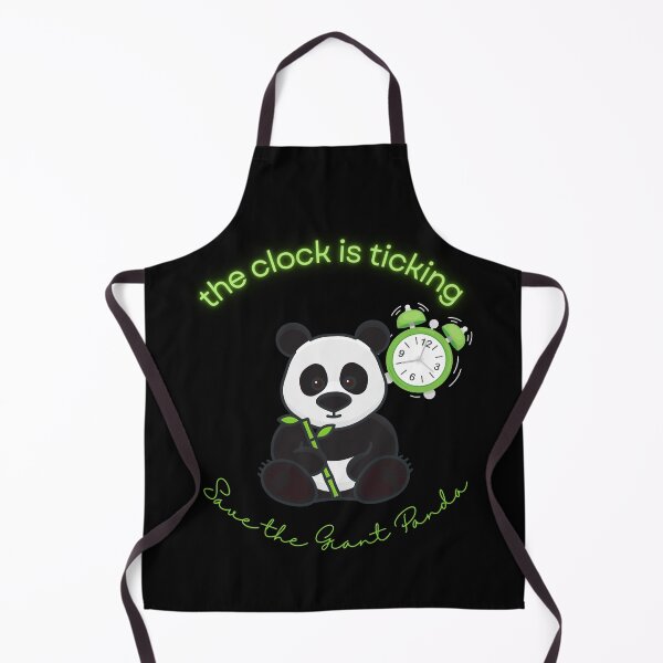 Item preview, Save The Panda The Clock is Ticking Graphic T-shirt designed and sold by MagicWolfStar.