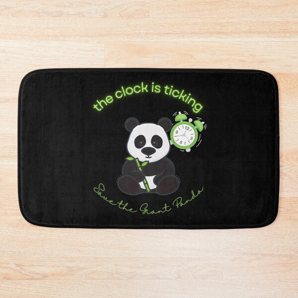 Item preview, Save The Panda The Clock is Ticking Graphic T-shirt designed and sold by MagicWolfStar.