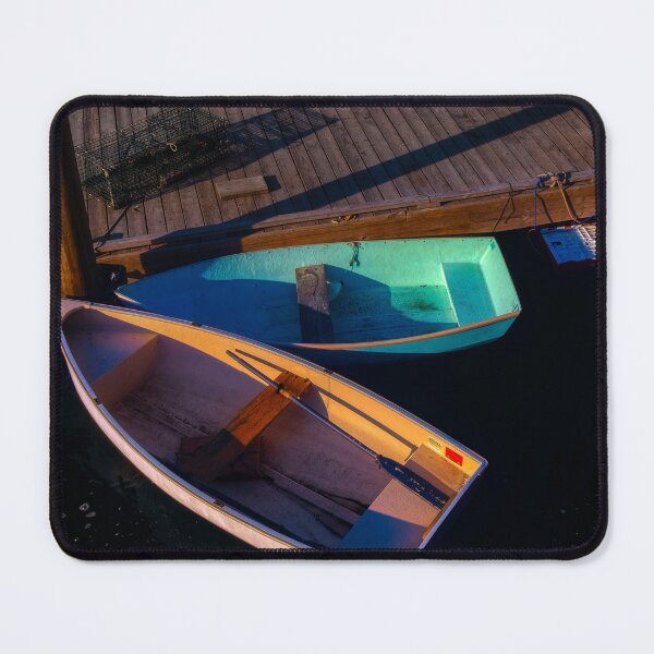 Item preview, Boats Docked at Sunset designed and sold by kenmo.