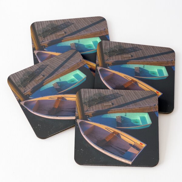 Item preview, Boats Docked at Sunset designed and sold by kenmo.