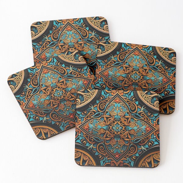Item preview, Ancient Eclectic Pattern Digital Painting designed and sold by CodeAndColors.