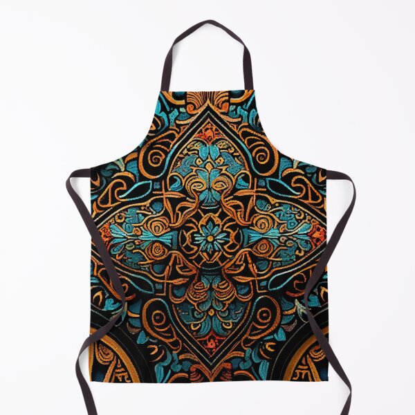 Item preview, Ancient Eclectic Pattern Digital Painting designed and sold by CodeAndColors.