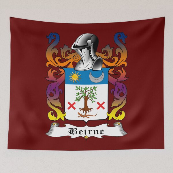 Artikelvorschau, BEIRNE FAMILIENWAPPEN entworfen und verkauft von CathalDevlin.