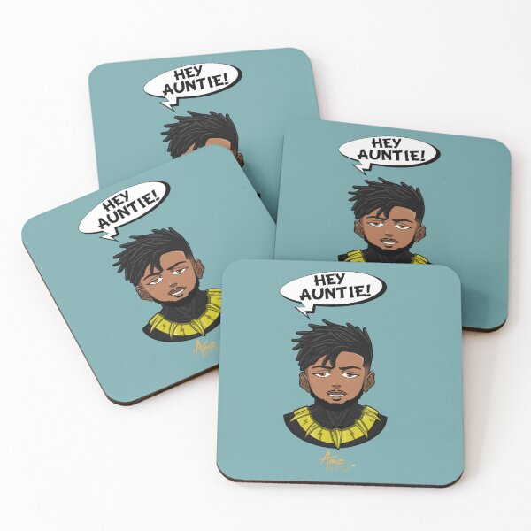 Item preview, eric killmonger hey auntie designed and sold by Gracielalim.