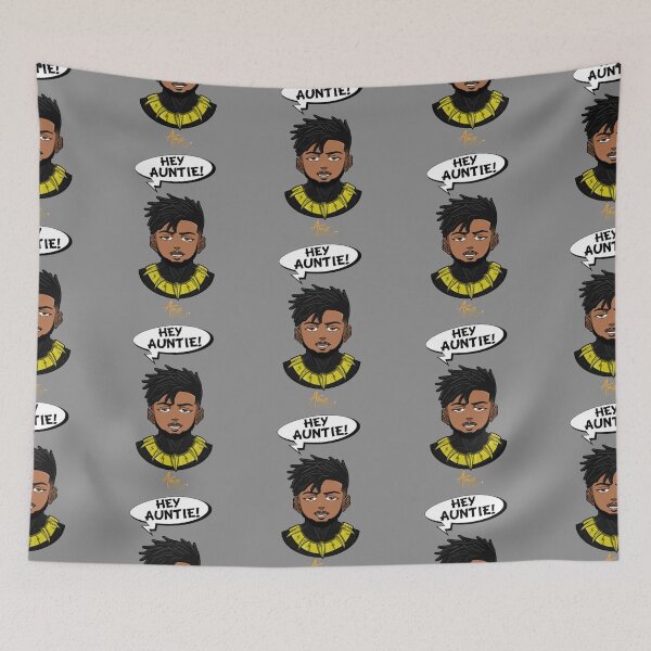 Item preview, eric killmonger hey auntie designed and sold by Gracielalim.