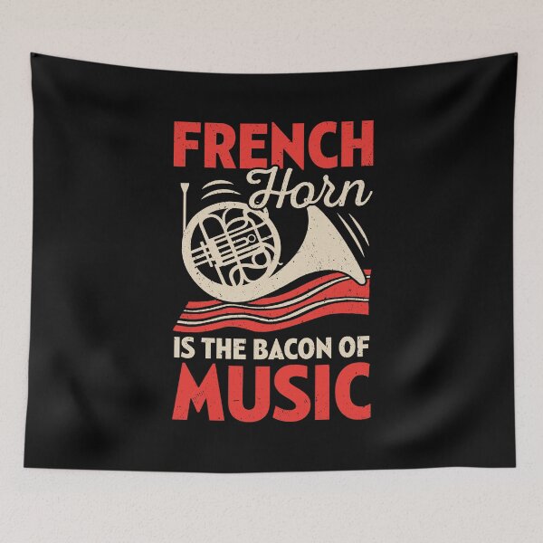 Item preview, French Horn Is The Bacon Of Music designed and sold by Marcid95.