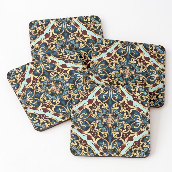 Item preview, Enchanted European Pattern Digital Painting designed and sold by CodeAndColors.