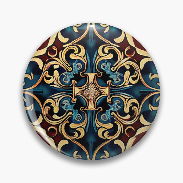 Item preview, Enchanted European Pattern Digital Painting designed and sold by CodeAndColors.