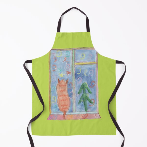 Item preview, Cat Looking at Festive Firework designed and sold by mila-ola.