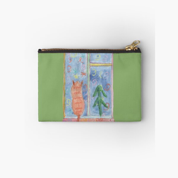 Item preview, Cat Looking at Festive Firework designed and sold by mila-ola.