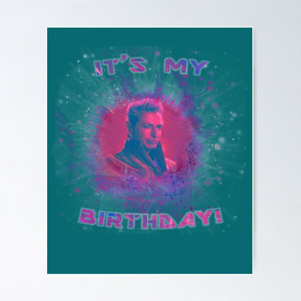 Item preview, grandmaster its my birthday designed and sold by Gracielalim.