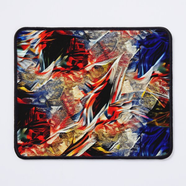 Item preview, Semi Abstract Dramatic Rough Coarse Extreme Pattern Digital Painting designed and sold by CodeAndColors.