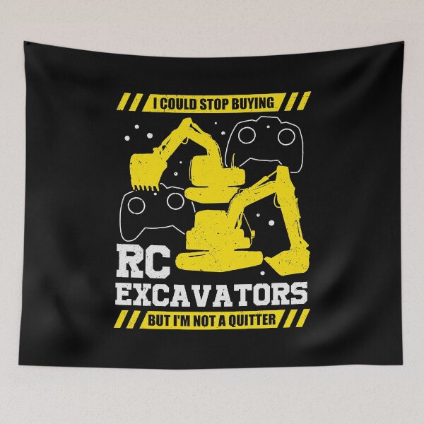 Item preview, RC Excavator Construction Vehicle Digger Gift designed and sold by Marcid95.