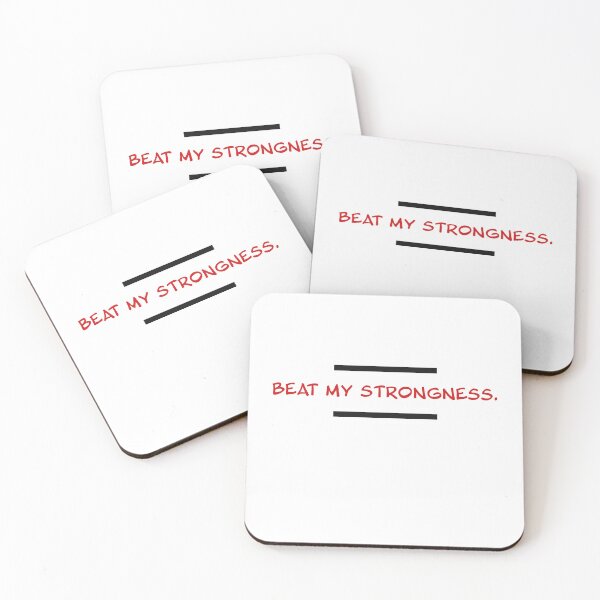 Item preview, BEAT MY STRONGNESS. designed and sold by Alarasboy.