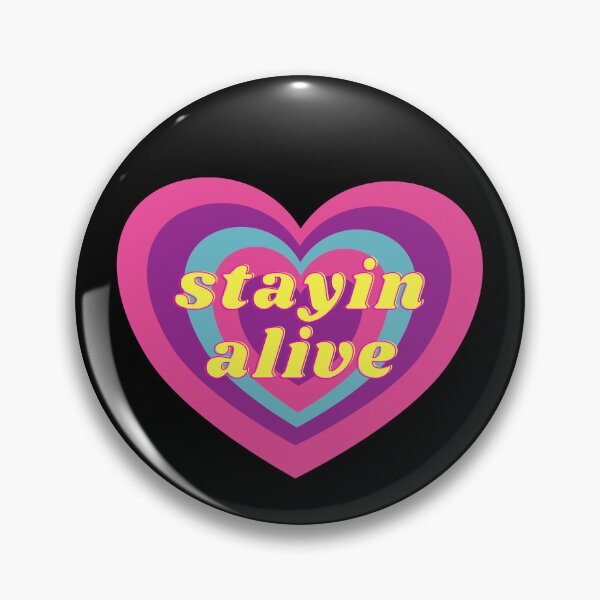 Item preview, Stay Alive Heart designed and sold by HeichousArt.
